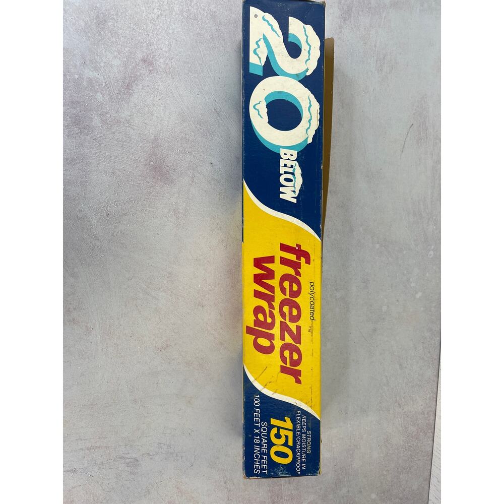 Vintage Freezer Pack Movie Prop Stage Nostalgia 20 Below